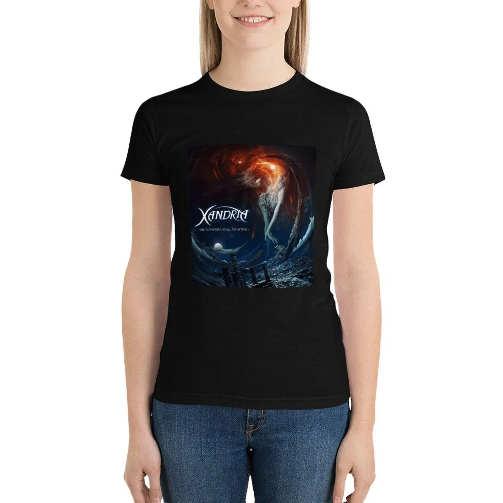

The Wonders Still Awaiting Xandria T-Shirt aesthetic clothes hippie clothes plus size t shirts for Women loose fit