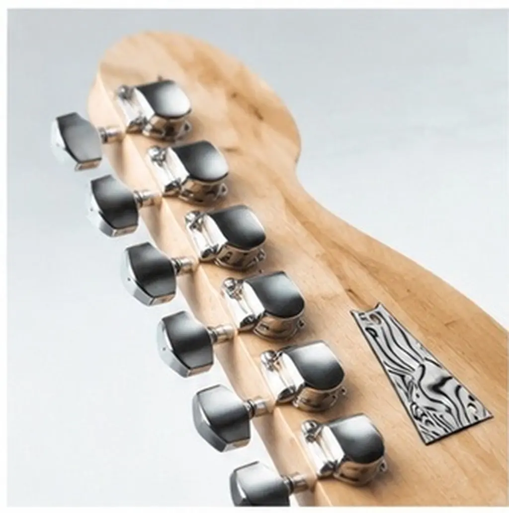 4Pcs Electric Guitar Truss Rod Cover PVC Triple Layer Core for Neck Protection Guitar Maintenance Accessories Replacement Parts