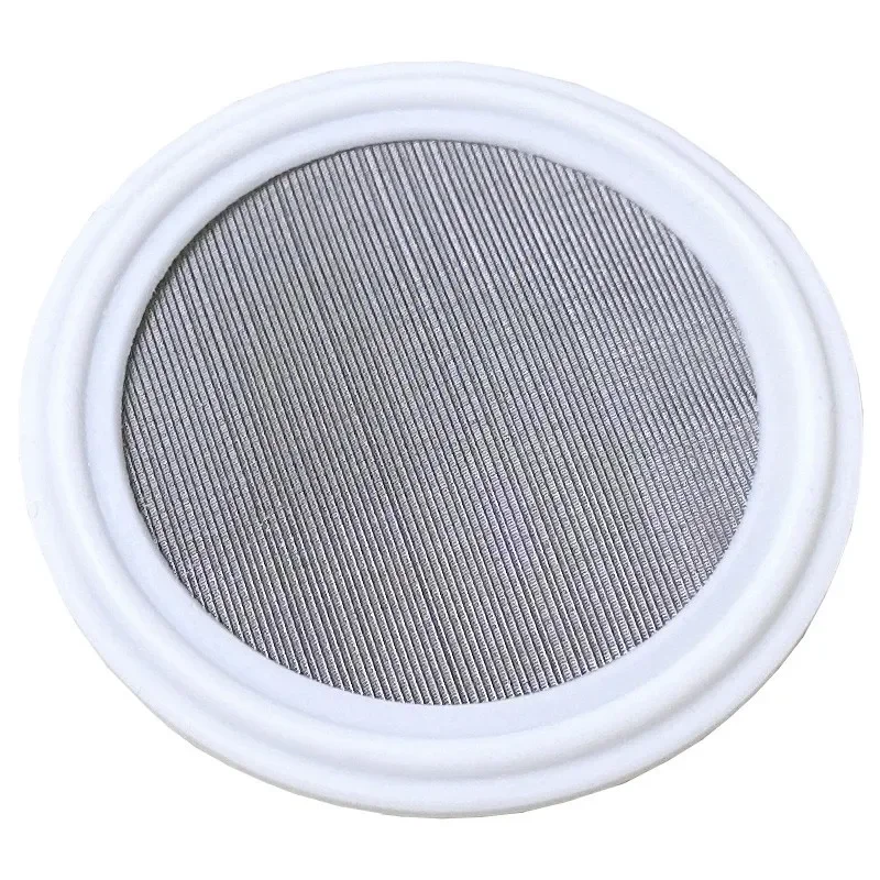 : OD167 6-inch sanitary quick-loading filter gasket 304 stainless steel 100 mesh PTFE/FKM chuck filter pad