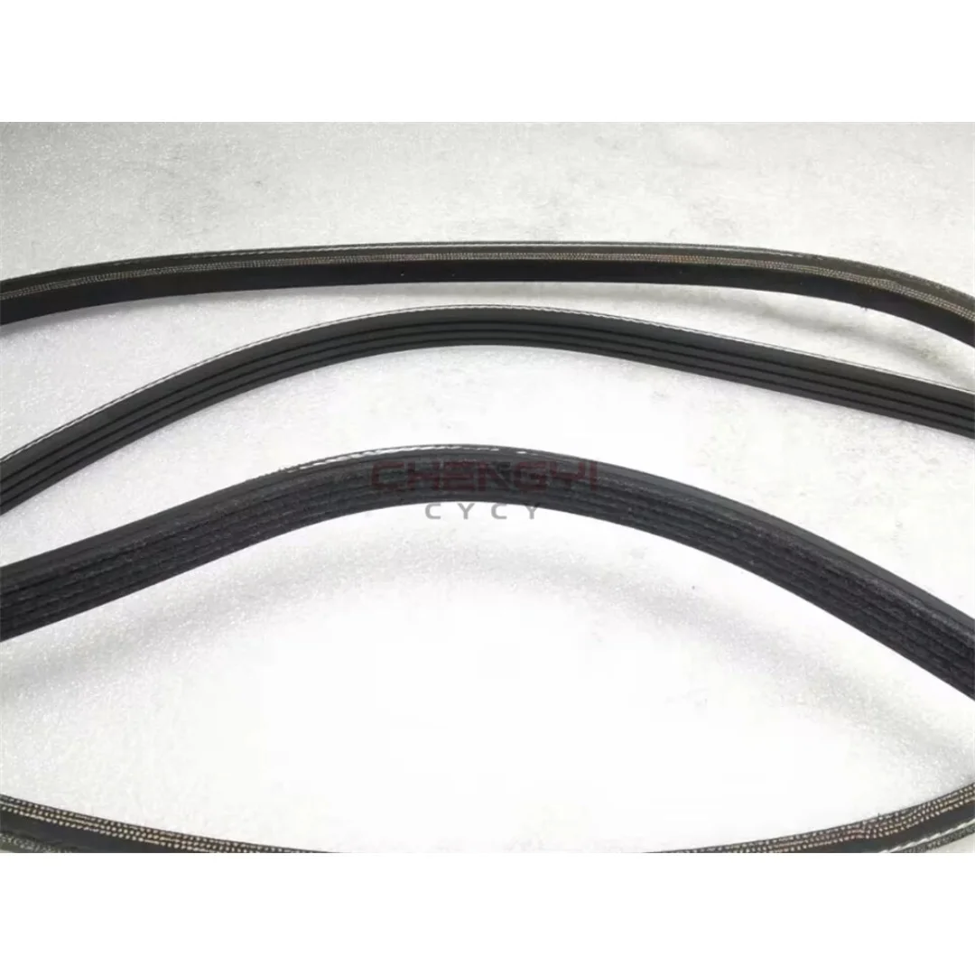 حزام مروحة المحرك مضخة الطاقة حزام مضخة تكييف الهواء لباجيرو مونتيرو V23W V43W MD199223 MD308925 MB813344 MZ690247 #5