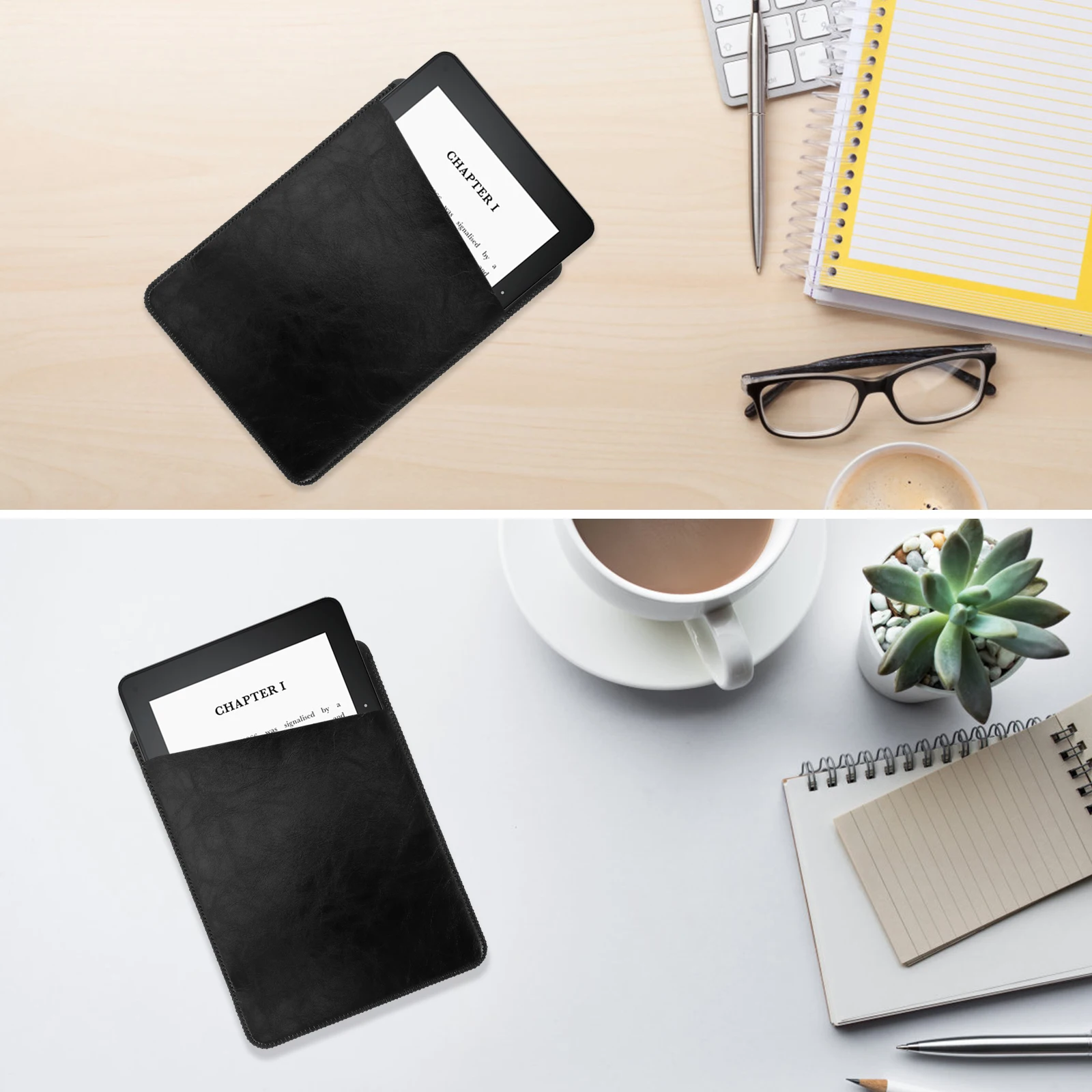 

E-Book Protective Cover Durable Book Case For Fine Craftsmanship Easy Carry Lightweight Not Scratch Deform Compatible