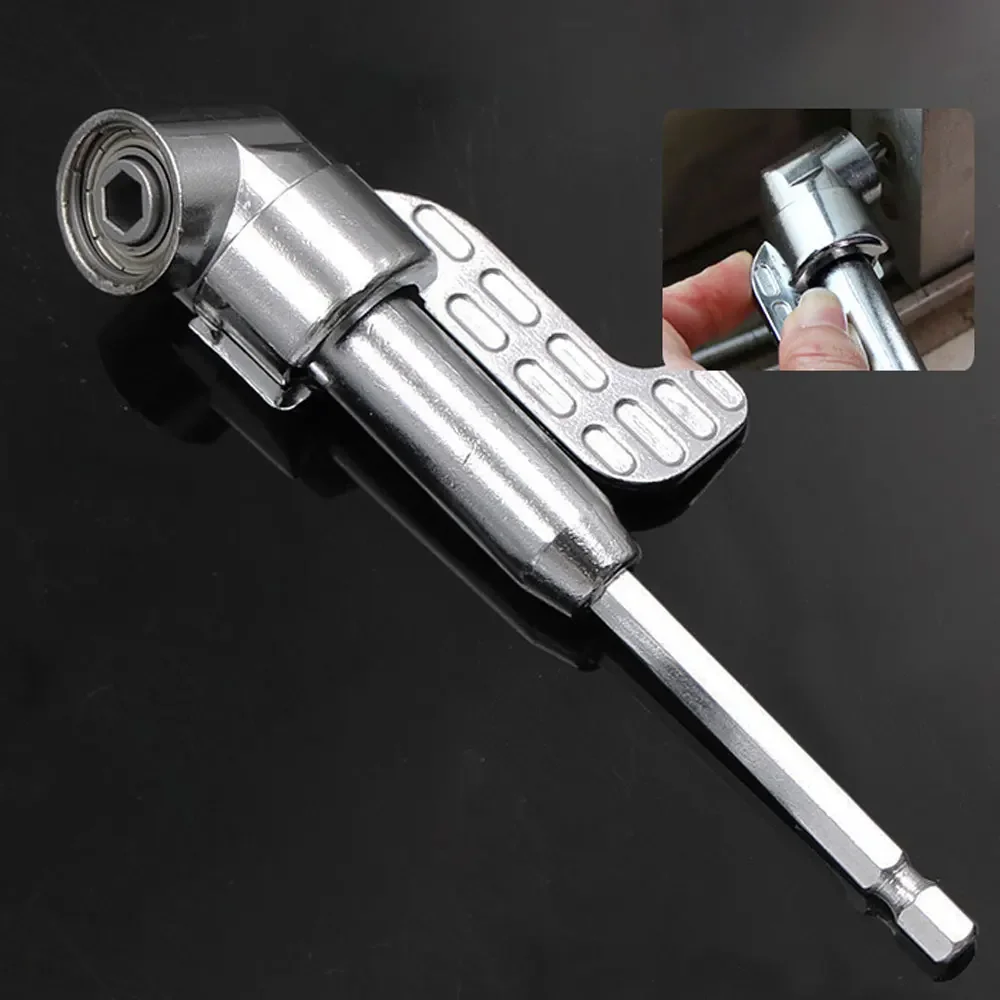 Ângulo direito Broca Extensão Poder Chave De Fenda, 105 Graus, Broca, Broca, Anexo, 1 ", 4" Hex