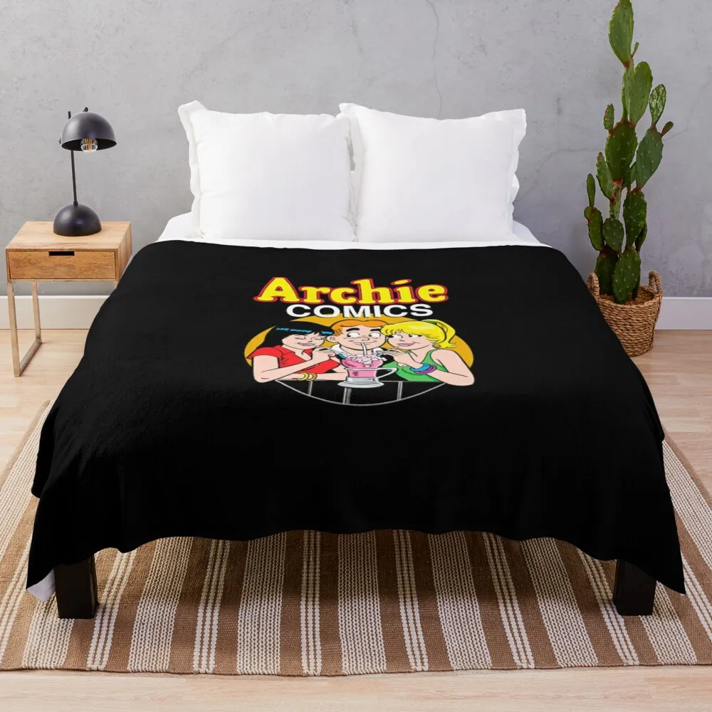 Archie Comics T-Shirt Throw Blanket Shaggy Loose Blankets