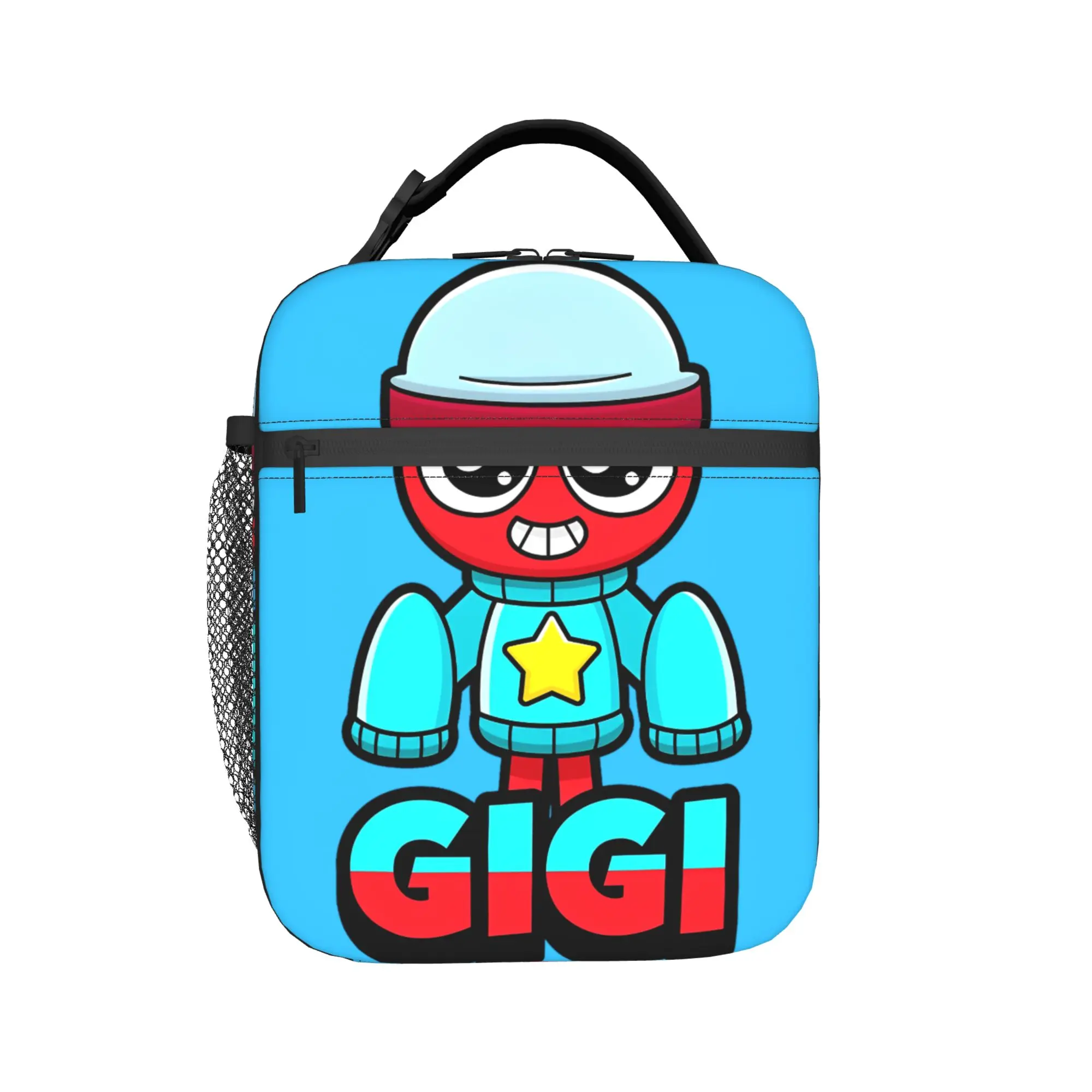 Dandys World Gigi Insulated Lunch Bag Thermal Bag Reusable,Lunch Container  Large Tote Lunch Box Men Women Beach  Outdoor