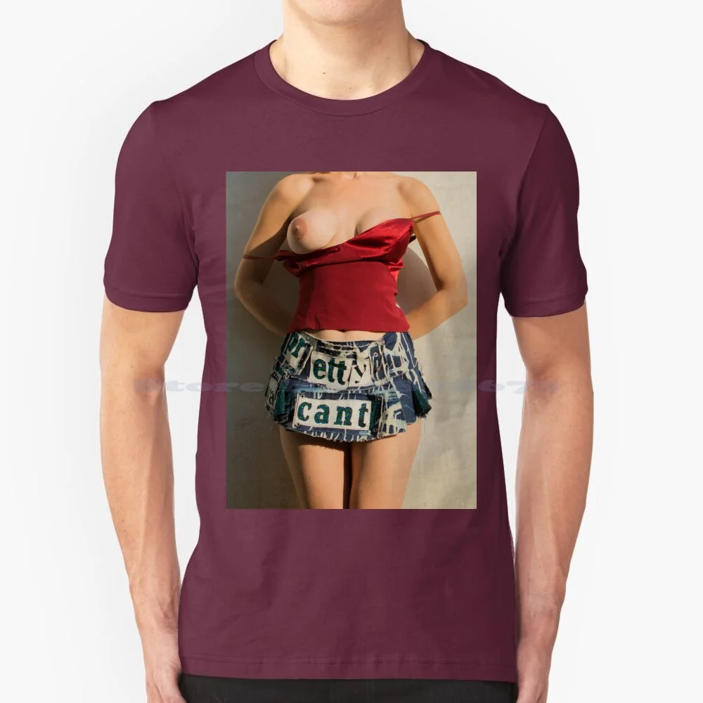 An Attractive Vacancy T Shirt 100% Cotton Tee Short Mini Topless Girl Sexy Erotic Sweet Pistols Title