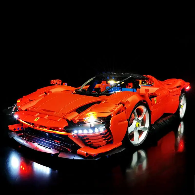 

LYBMTWF LED Lighting Kit Compatible with Lego 42143 Sports Car Building Blocks (NOT Include The Model Bricks)