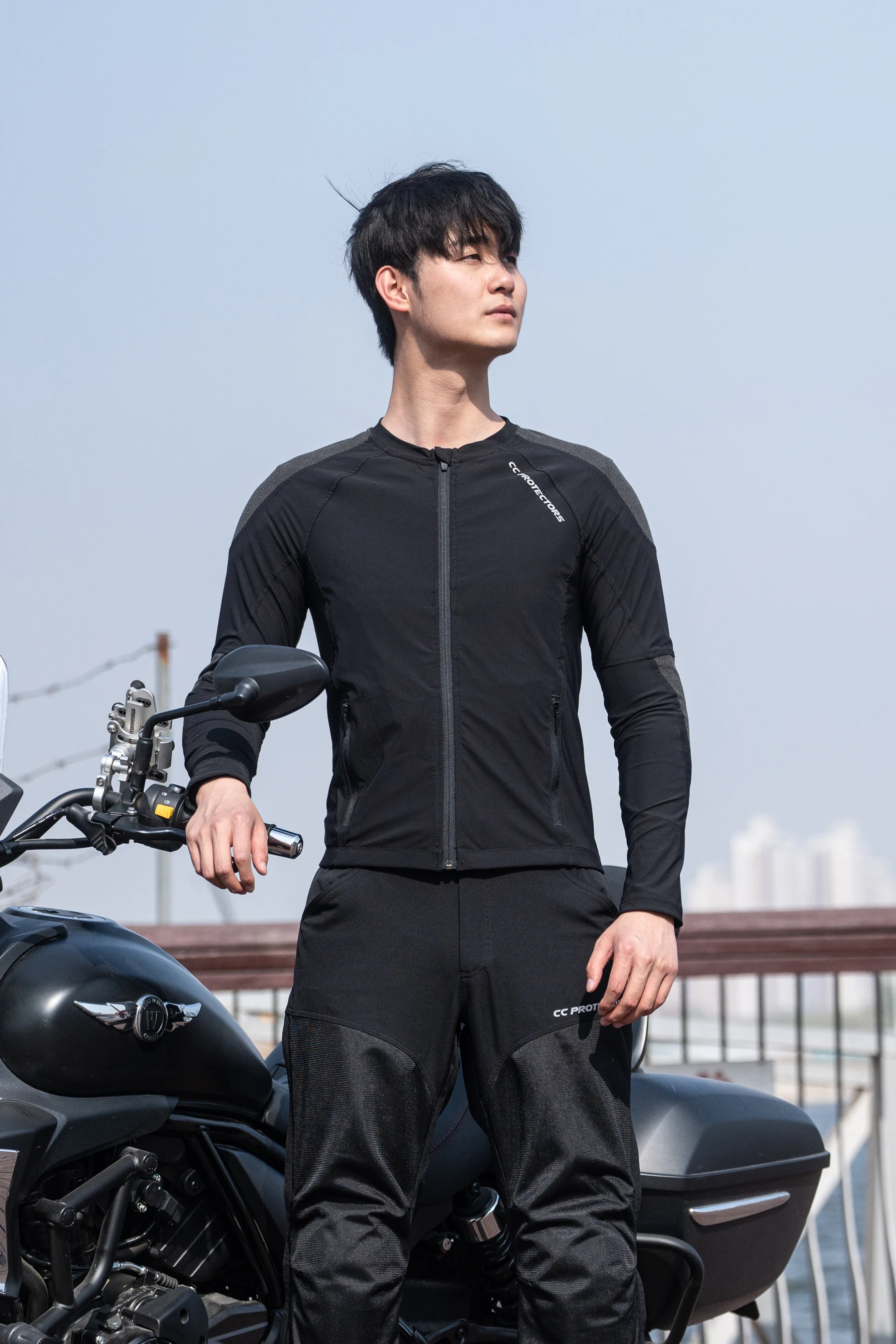 قميص دراجة نارية من الكيفلار ط - مراجعة Motorcycle Back Protector Ce Level 2 وسعره