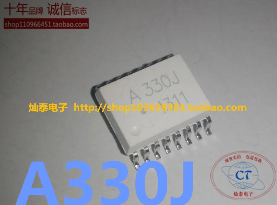 

Free shipping ACPL-330J A330J SOP DIP 10PCS