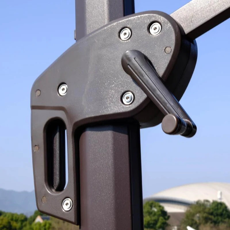 Outdoor Sunshade Handle para Varanda e Pátio Umbrella Corrimãos Peças de Reposição Sun Umbrella Repair