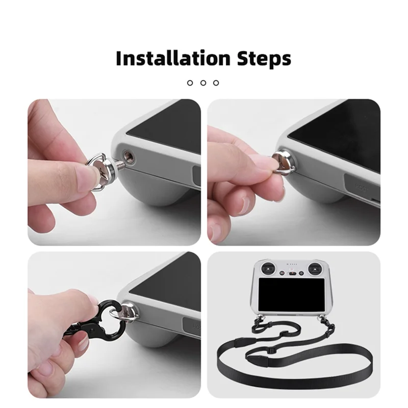 

BRDRC Portable Lanyard For DJI RC/RC 2/RC Pro Remote Control Neck Strap Lanyard For DJI Controller Accessories