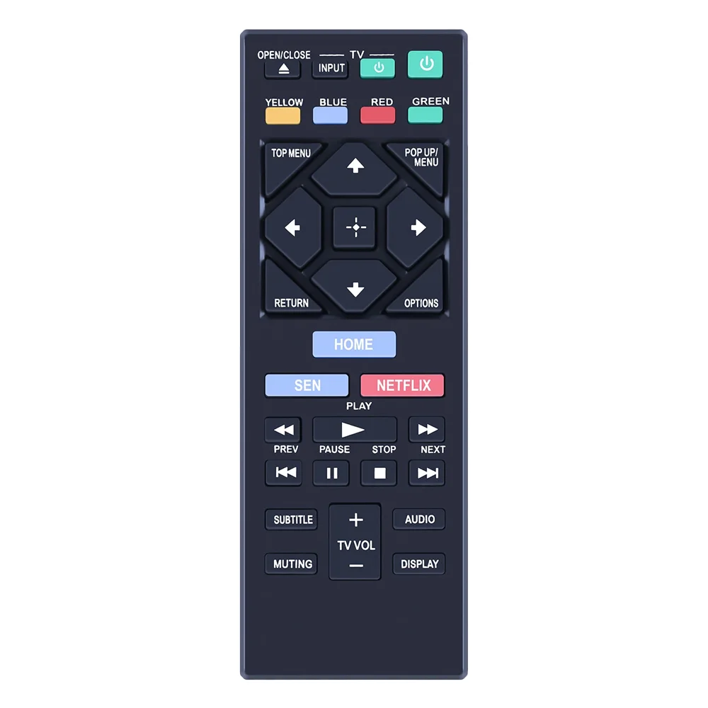 Replacement RMT-B126A Remote Control Compatible withSony BD Blu-Ray DVD Player BDP-BX120 BDP-BX320