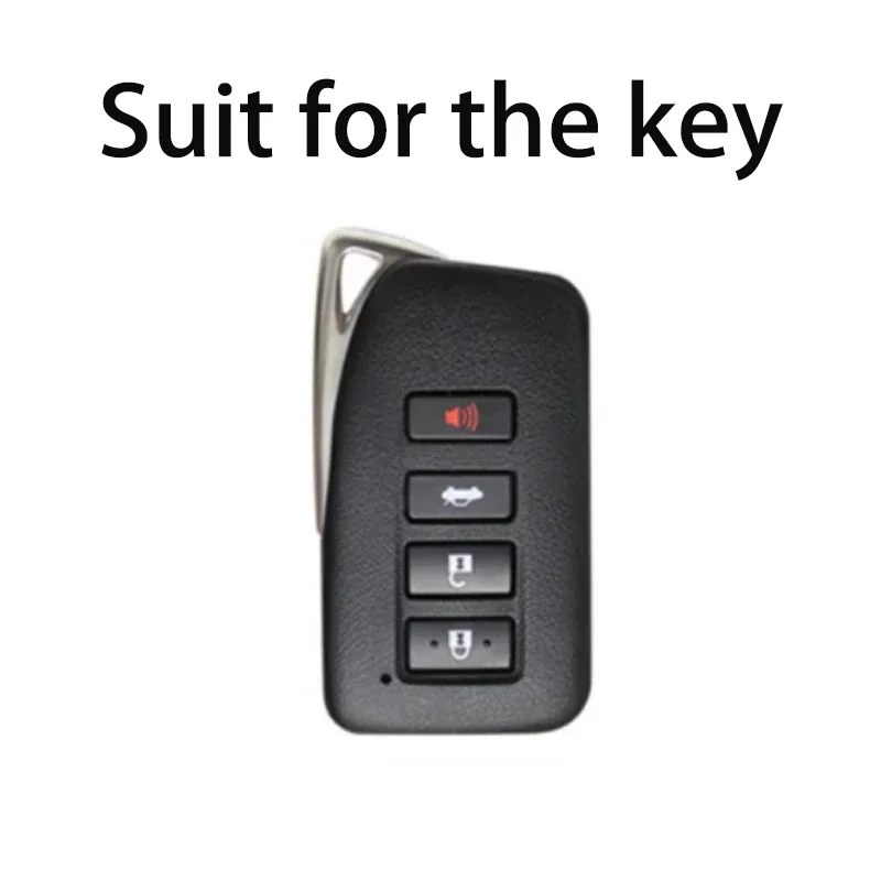 ICAR for Lexus RX350 NX300 Es300h Rx450h GS300 GX470 IS250 ES350 LX570 GX460 Nx300h Is300h 4 Button Car Key Cover Case Cover Fob