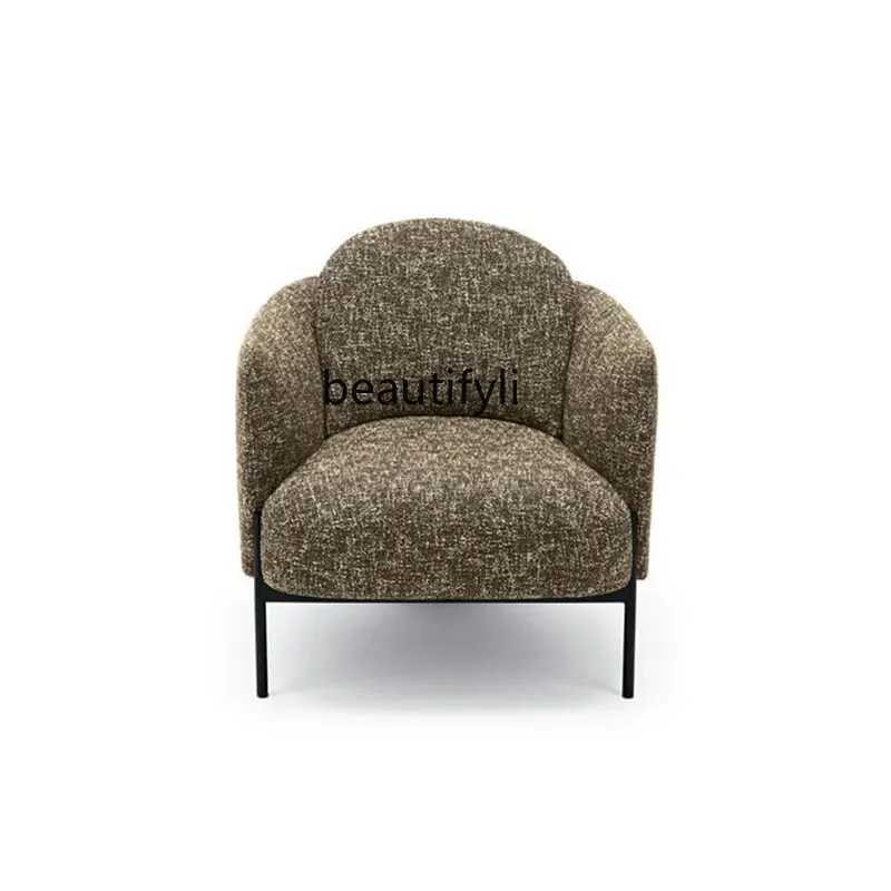 

Italian Minimalist Designer Leisure Chair Home Balcony Light Luxury Modern Silent Style Single-Seat Sofa Chair lounge chair