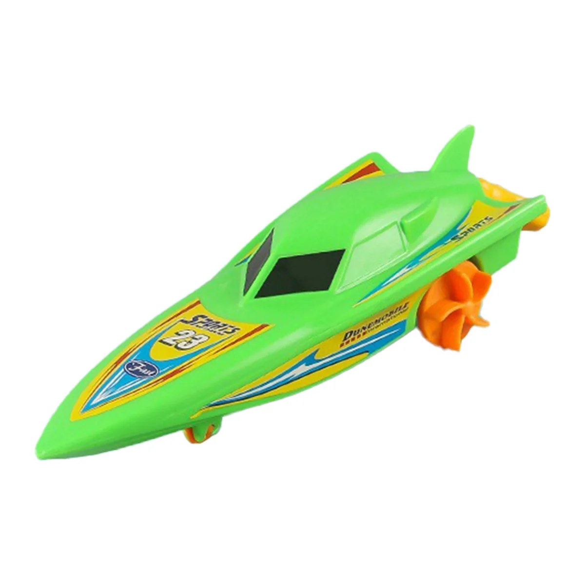 Kids Speed Boat Ship Wind Up Toy Bath Toys Shower Toys Float in Water Kids Cl ic Clockwork Toys for Children Gift A