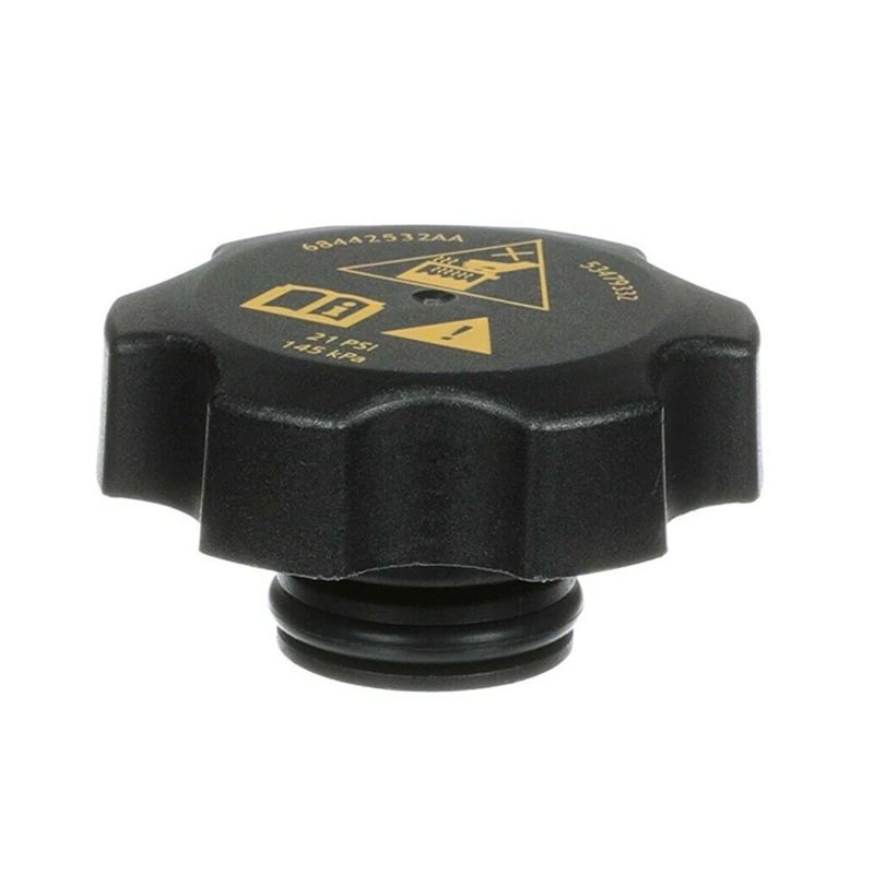 Engine Radiator Coolant Recovery Tank Cap Cover For Chrysler Dodge Jeep Ram 68249136AA, 68096261AA, 68442532AA Durable