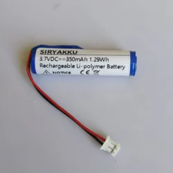 Replacement 10440 Li-ion Battery For Nuface Fix mini AAA Rechargeable battery 3.7V 350mAh