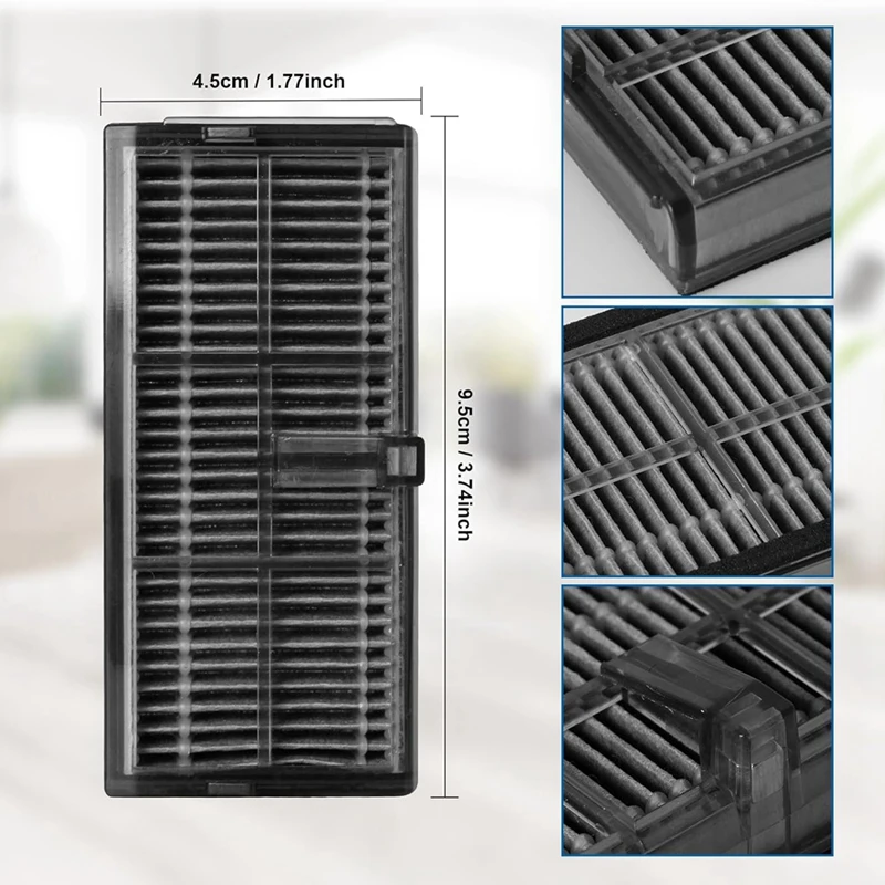 Filtre HEPA lavable et réutilisable pour Dreame X30 Ultra /L10S Pro Ultra, pièces détachées pour aspirateur robot, accessoires