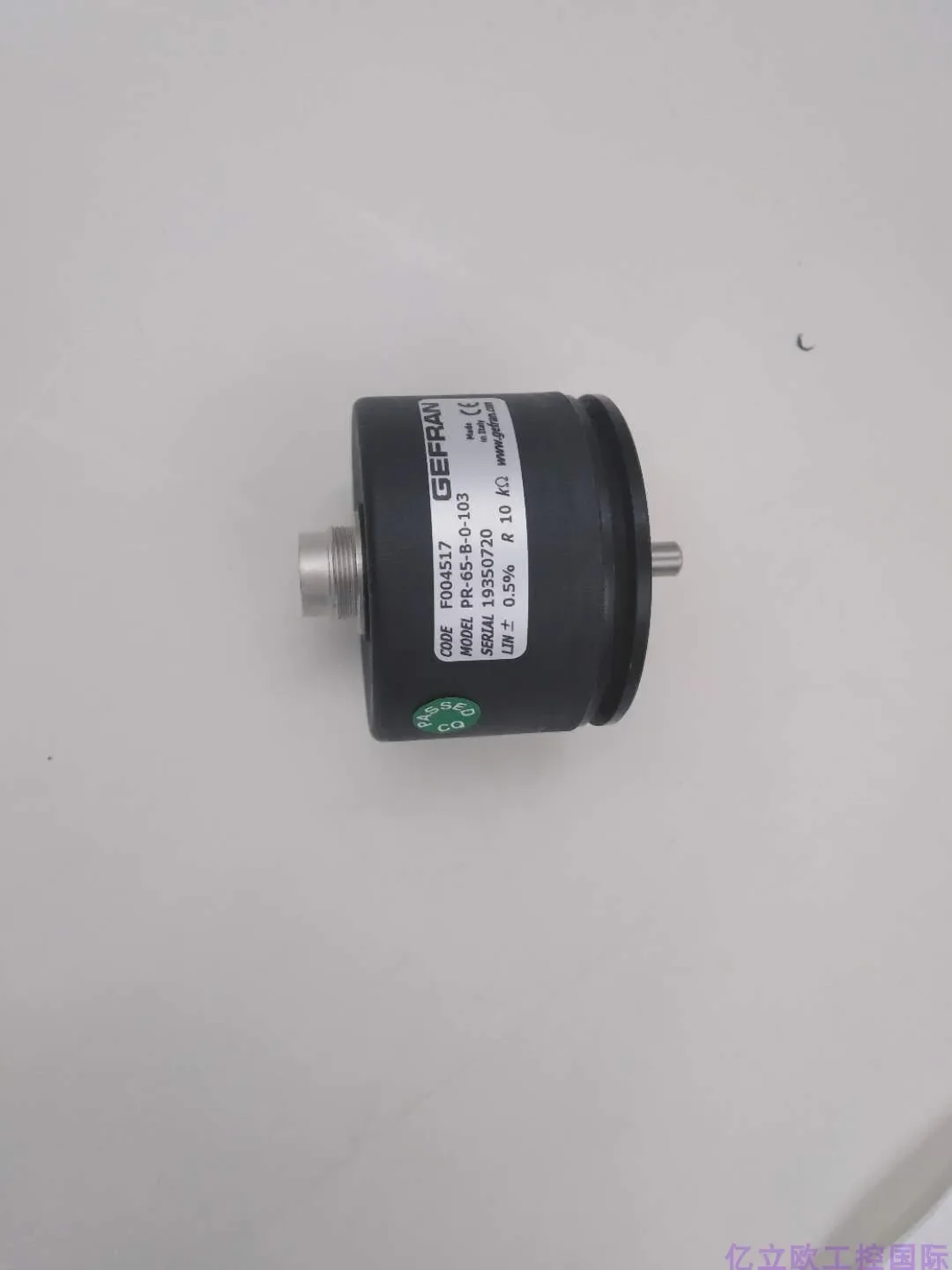 Rotary displacement sensor PR-65-B-0-103/PR-65-B-0-472