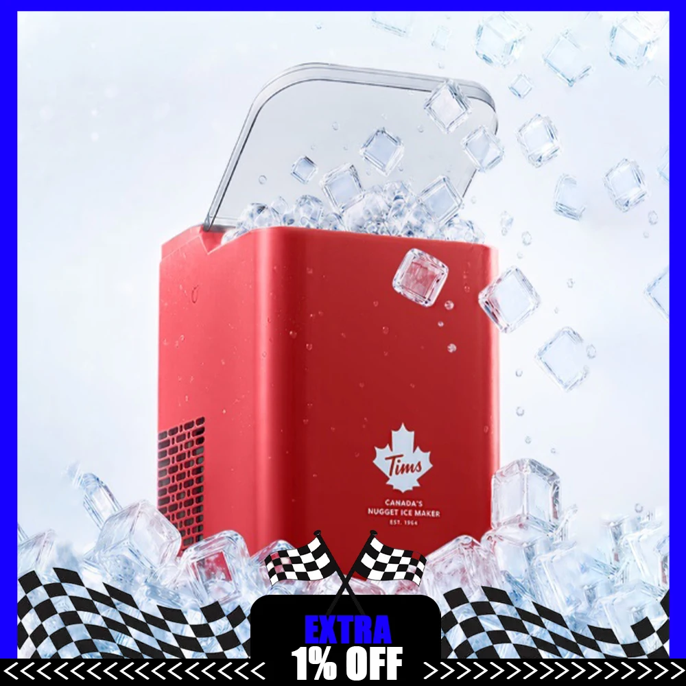 Tim Hortons Z5 Ice Machine Long-Term Guarantee No Ice Melting Large And Small Optional Desktop Ice Maker Intelligent Sensor Gift