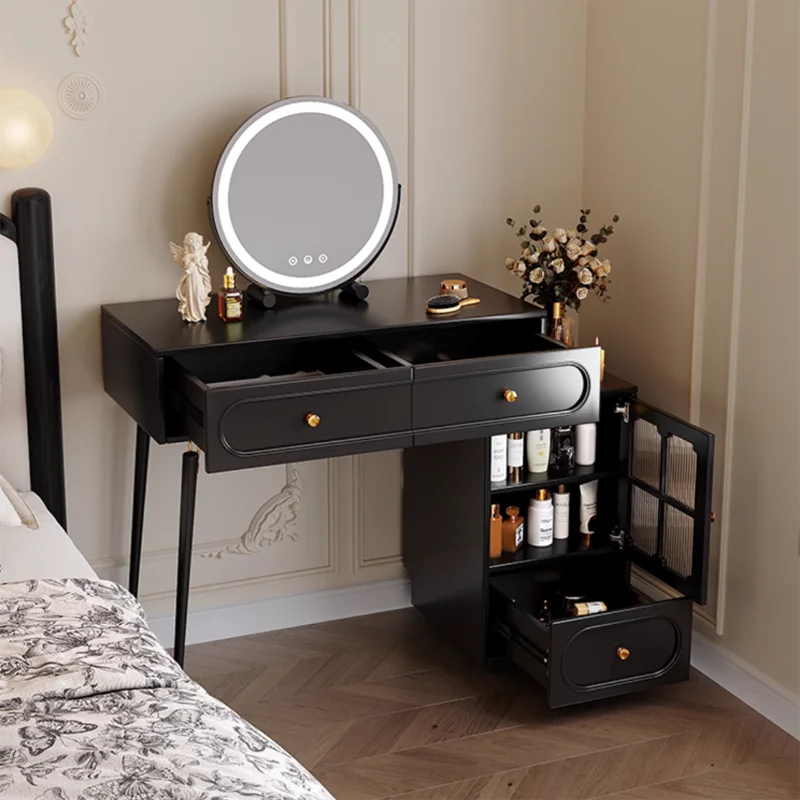 

Modern Premium Vanity Table Classic Nordi Drawers Storage Vanity Table With Mirror Organizer Meuble Coiffeuse Bedroom Furniture