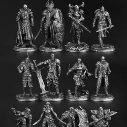 Static Ornament Metal Cupronickel Soldier Model  Action Figures Toys Game Chess Pieces Decoration Desktop Miniature Accessories