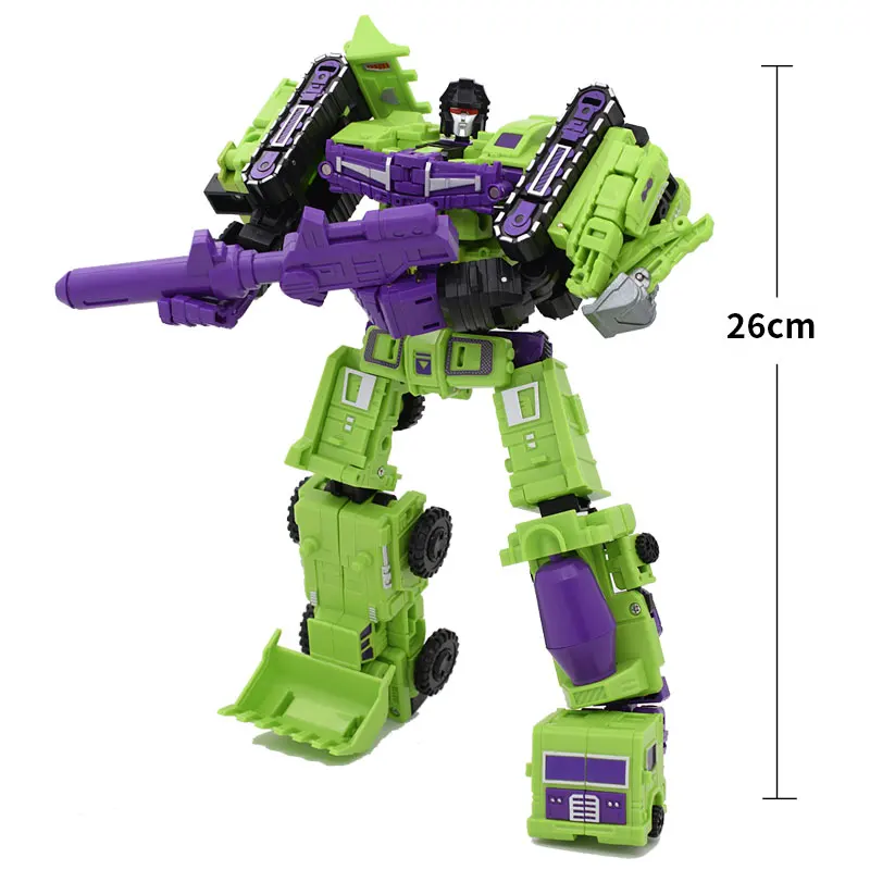 Xingjiang ST-10 ST10 Devastator 29cm 6 en 1 figura de acción combinada juguetes de transformación Anime KO G1 modelo de Robot