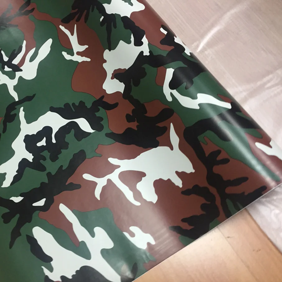 

Камуфляжная лесная виниловая пленка премиум-класса, рулонная воздухоотделяющая клейкая пленка, листы автомобильной наклейки, упаковочная фольга с пузырьками для выпуска воздуха