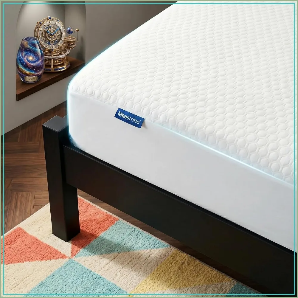 California King Waterproof Mattress Protector, Deep Pocket, Cooling Tencel, Hypoallergenic, Oeko-Tex, Ultra Soft Breathable
