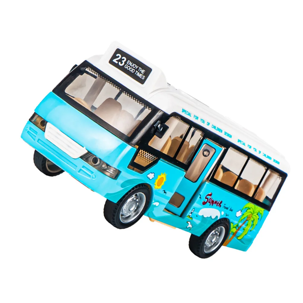 

Bus Toy Car Kids Model Simulation Plastic Educational Compact Models Simulated Shape Playthings Children’s Toys