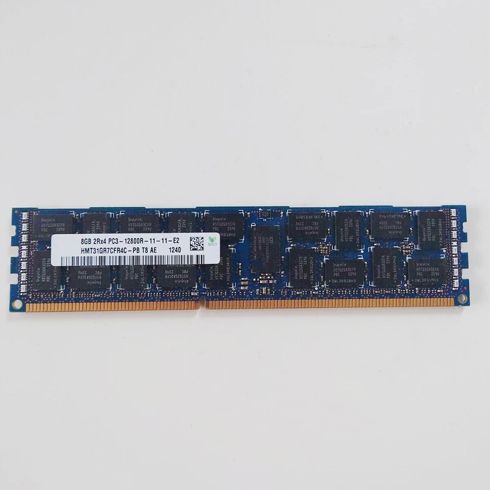 8GB 8G 2RX4 PC3-12800R 1600MHZ HMT31GR7CFR4C-PB DDR3 Memory For SK Hynix RAM