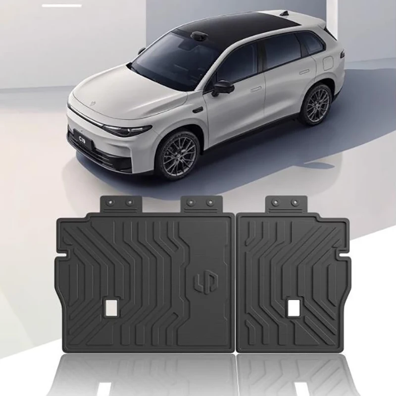 

TPE Car Rear Trunk Mat Floor Tray Rear Seat Backrest Pad For Leapmotor C10 2024 2025 Interior Accessories