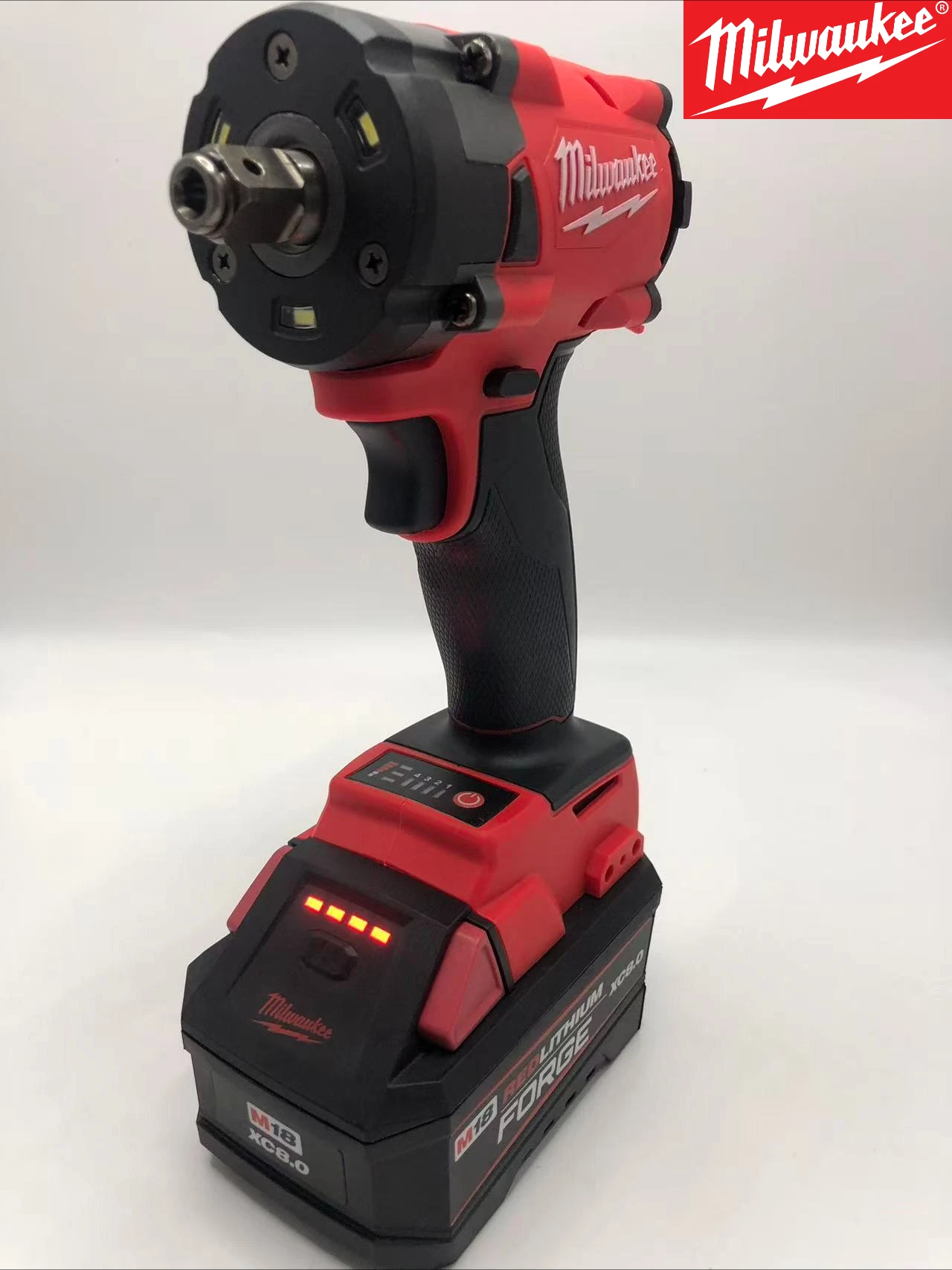 

M18 FIW212 impact wrench Milwaukee 18V 6.0Ah Battery, General tools for Automobile Maintenance and Home Appliance Maintenance
