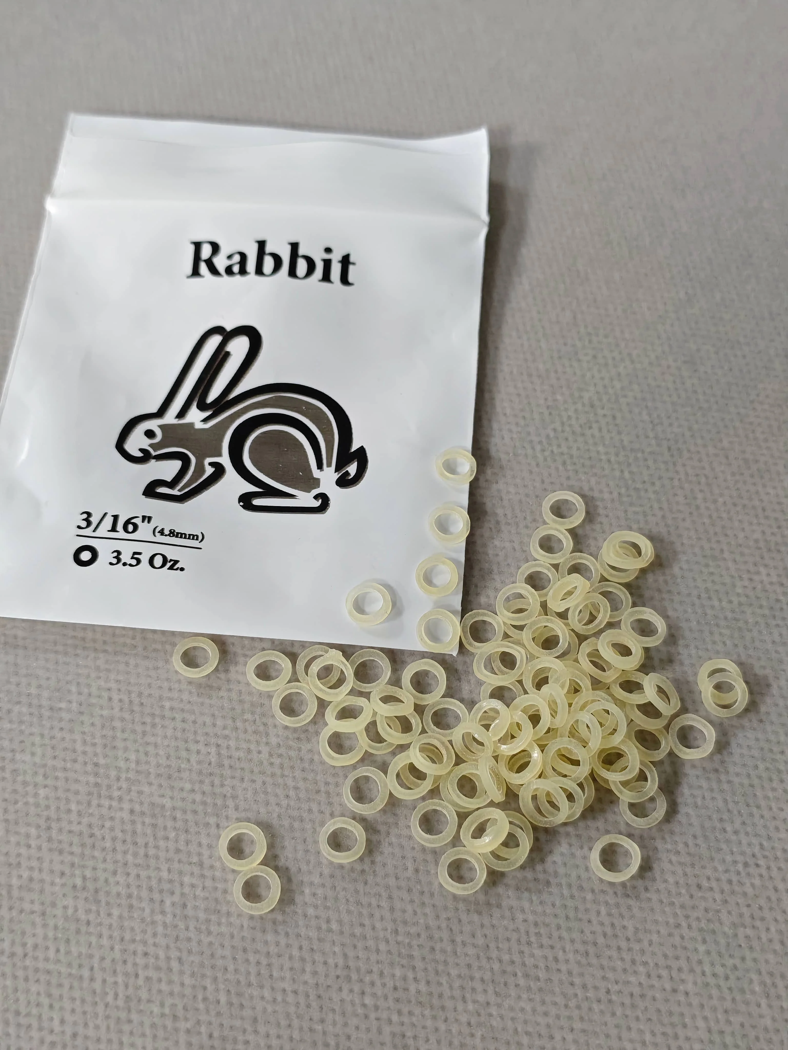 500pcs Dental Elastics Rubber Band 3.2mm/4.8mm/6.4mm/8mm/9.5mm 3.5oz 4.5oz Orthodontic Teeth Straightening Therapy