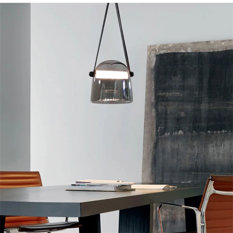 APRIL Creative Pendant Light Contemporary Belts LED Lamps Fixtures For Home Decorative Dining Room