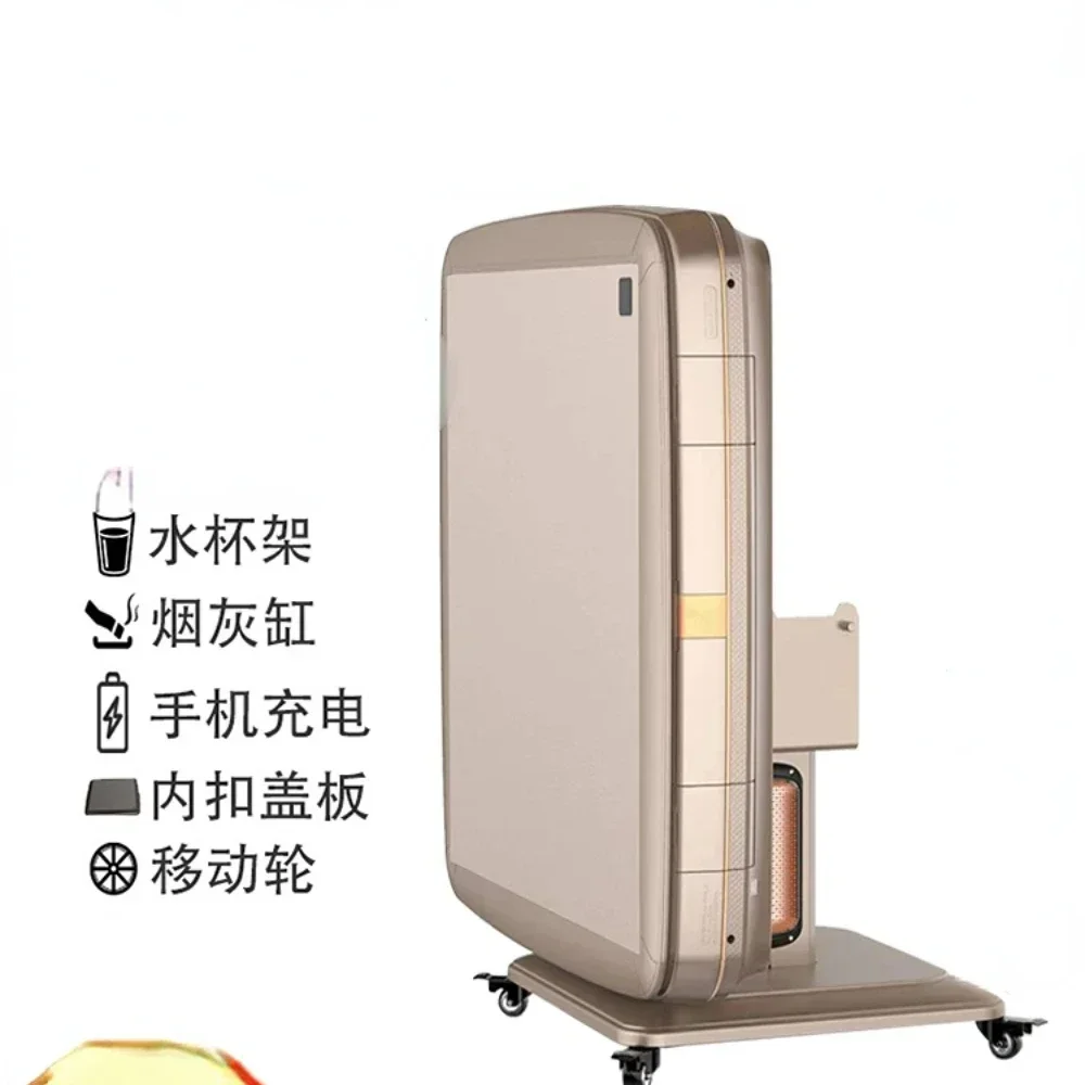 Mahjong Machine Automatic Foldable Dual-Purpose Four-Port Mahjong Table Household Heating Intelligent Electric Bass