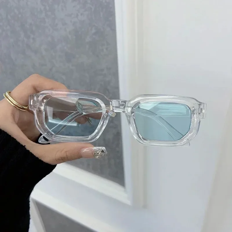 Luxurious Rectangle Sunglasses Women Men Fashion Brand Designer Casual Sun Glasses Female Male Outdoor Eyewear UV400 view 4
