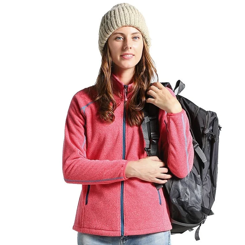 

Men Women Outdoor Camping Hiking Fleece Coat Sports Breathable Windproof Warm Jacket Trekking Climbing Travel Female Clothes