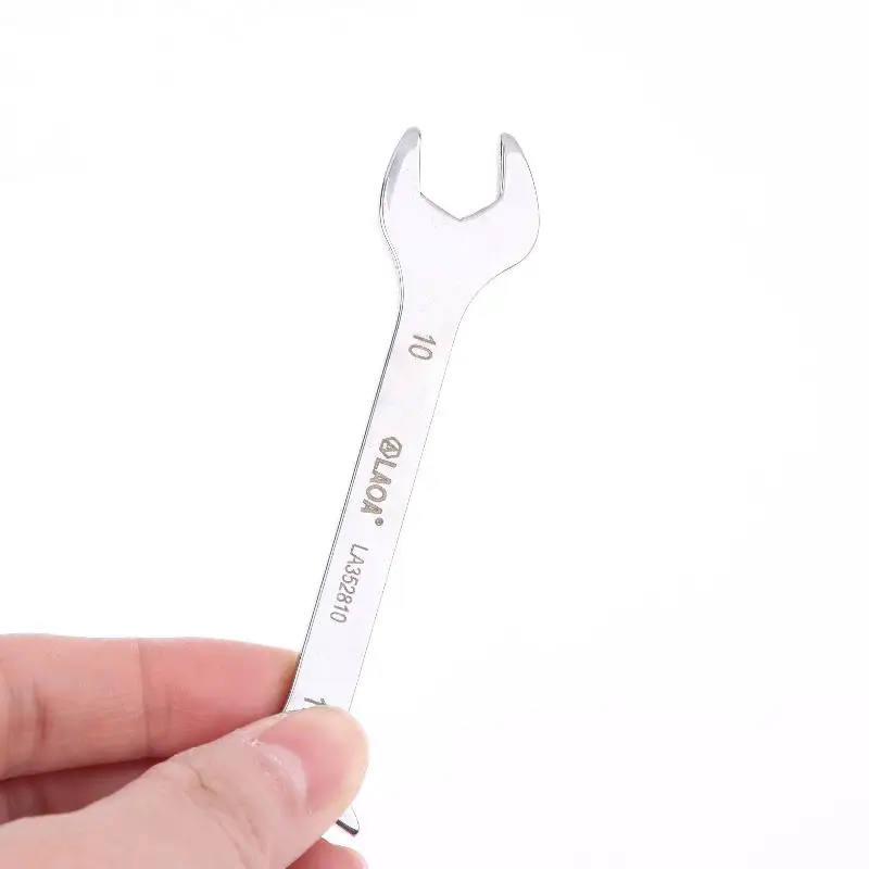 

Миниатюрный тонкий двусторонний гаечный ключ из нержавеющей стали, универсальный ключ 5-11 мм, набор миниатюрных универсальных ключей