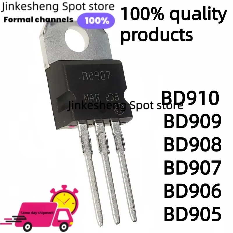 5-10-20-30PCS NEW 100% quality products BD910, BD909, BD908, BD907, BD906, BD905 TO-220, venta al por mayor