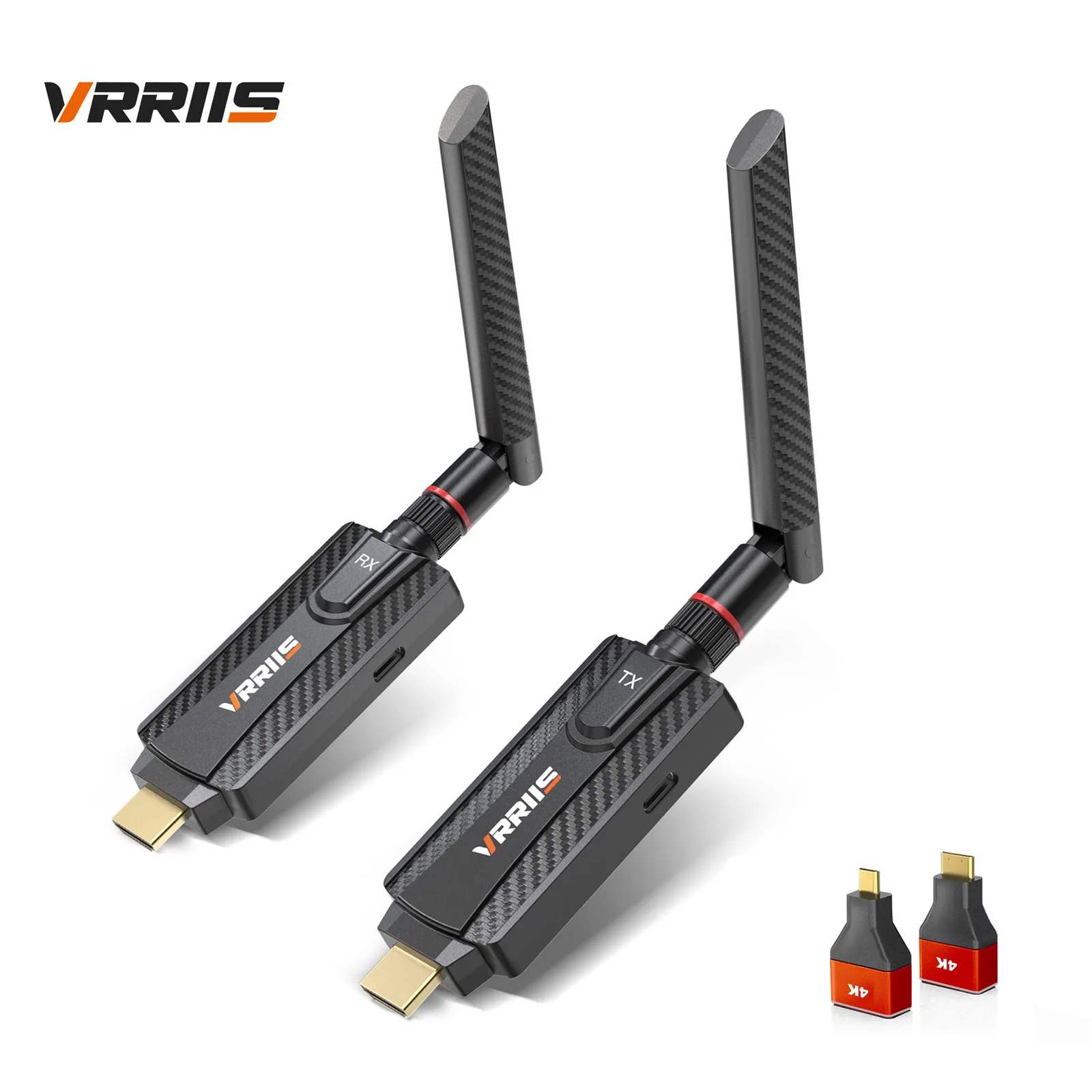 200M 5G Draadloze HDMI Audio Video Zender Ontvanger Extender 1TX Naar 1 2 3 4RX TV Box Camera Laptop PC Naar TV Monitor Projector