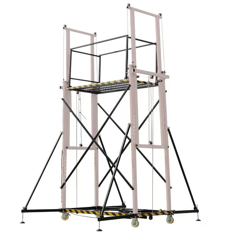 # FOR 10M 11M 12M 13M 14M 15M Cheap Mobile Aluminum Electric Elevator Lift Scaffolding Platform Ladders Hydraulic Scaffolding E