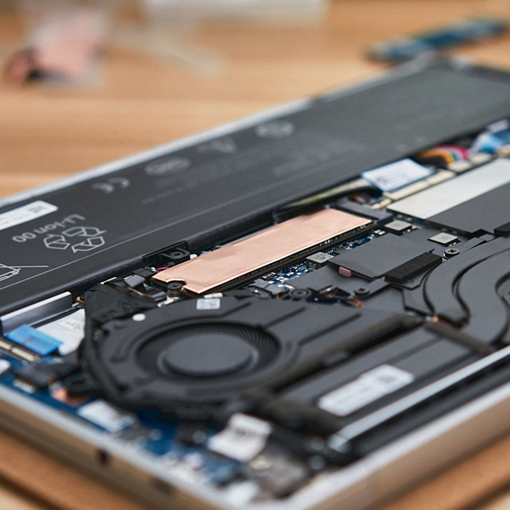 dissipador-de-calor-m2-de-cobre-ultrafino-08mm-para-ssd-3864w-mk-com-almofada-termica-de-silicone-para-ssd-m2-nvme-2280