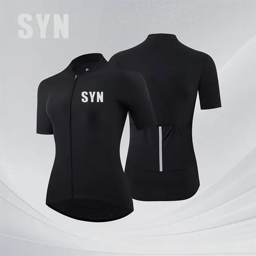 Imagen 2 del producto SYN-camisetas de verano para mujer, ropa de ciclismo de edición competitiva profesional, camisetas de ciclismo con protección solar