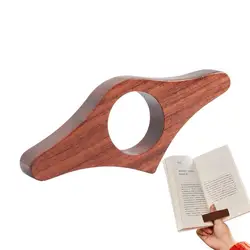 Thumb Book Page Holder Wooden Thumb Bookmark Thumb Ring Page Holder Thumb Book Holder For Reading Lovers Reading Aid Tools