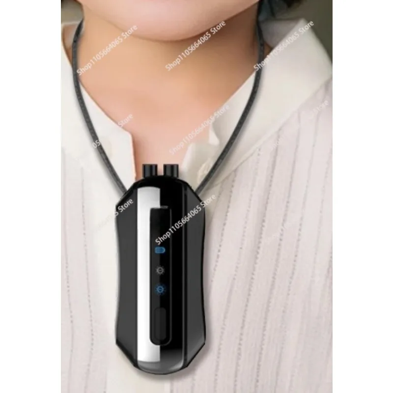 upgrades to the second-generation dual-brush halter-neck negative ion generator for students and portable air purifiers 1pcs