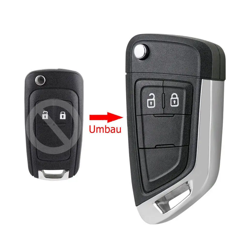 

2-кнопочный пульт дистанционного управления HU100 без чипа для Opel Adam J, Cascade, Corsa E, Insignia, Karl, Mokka, Zafira C 2013, 2014, 2015, 2016, 2017