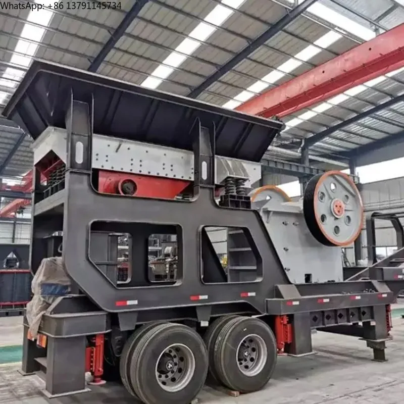 Best Price Quarry Mobile Stone Crushing Equipment Limestone Gravel Mobile Jaw Crusher Machine Plant