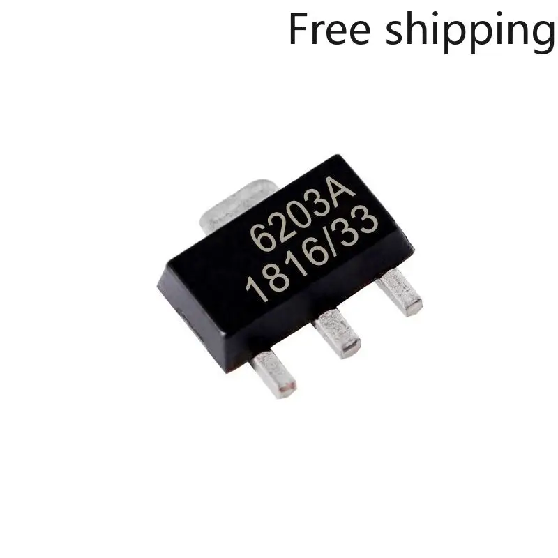 100PCS/LOT ME6203A33PG ME6203 ME6203A 6203ASOT89 3.3V LDO new original in stock   in stock.