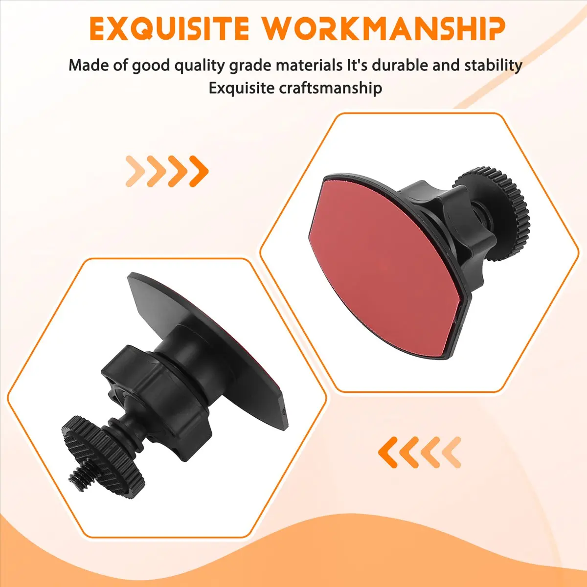 DT38 Car Windshield Suction Cup Mount Holder for Mobius Action Cam Car Key Camera Black