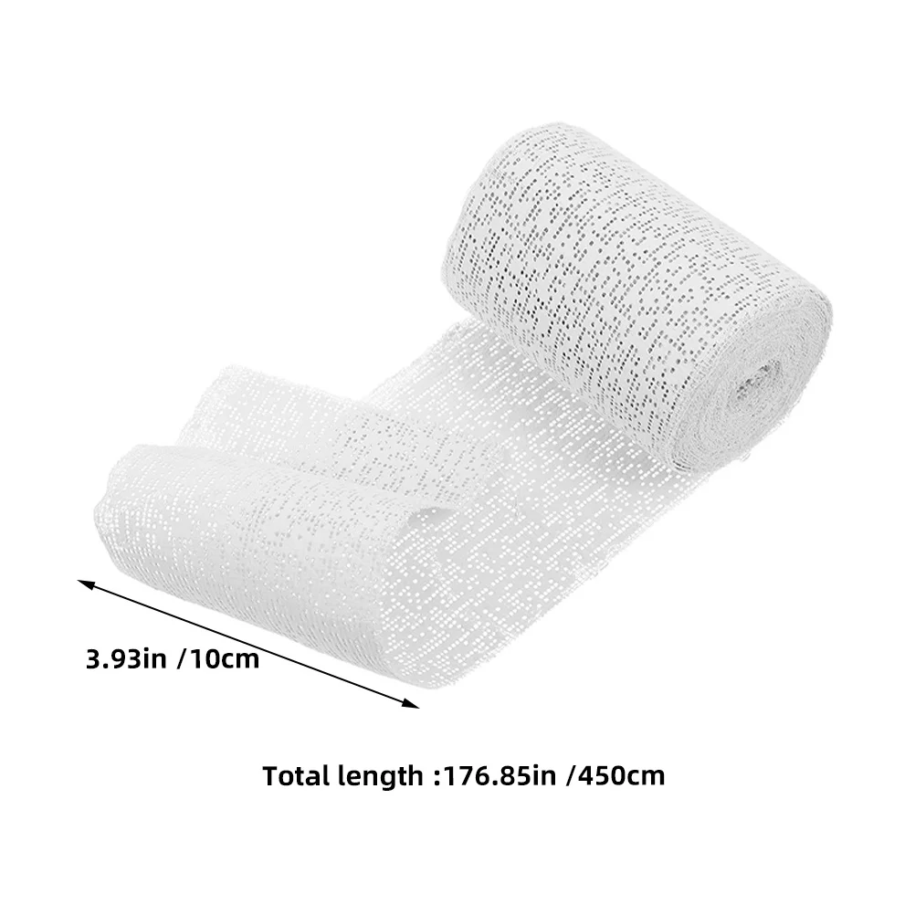 2 لفات قماش الجص التجفيف السريع للمنحوتات قناع صب البطن صنع DIY بها بنفسك الفن الحرفية قوالب الجسم مشهد البناء الشاش